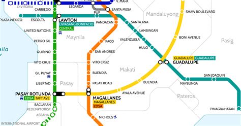 Lrtmrt Map Manila