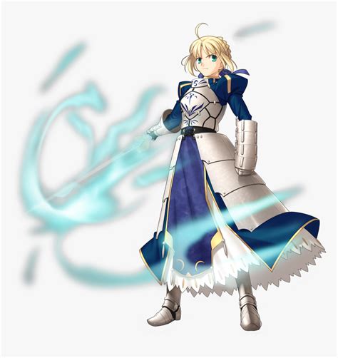 Saber Fate Stay Night Character Hd Png Download Kindpng