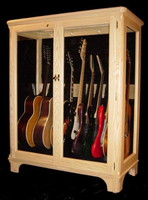 Guitar Closet Glass Display Guitar Storage Cabinet Guitar Storage