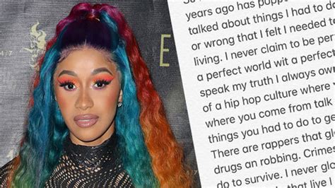 Cardi B Defends Herself After Admitting To Drugging And Robbing Men
