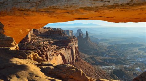 Wallpaper Nature Landscape Rocks Mountains Canyon Cave Mist