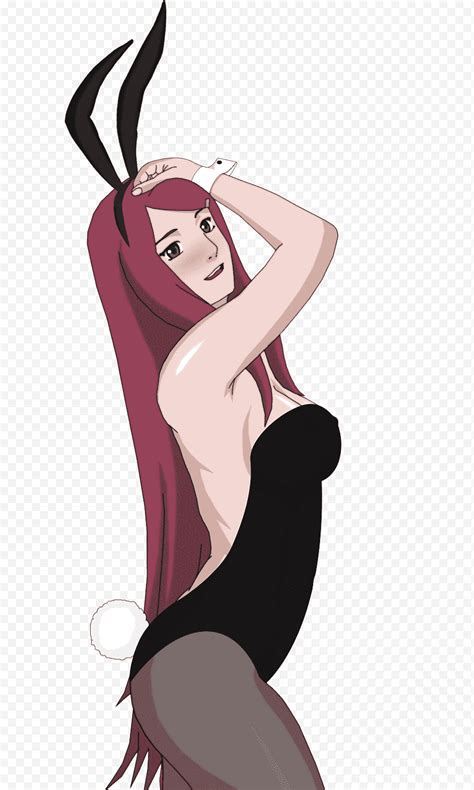Kushina Uzumaki Bunnysuit Personaje De Anime De Mujer Png Klipartz