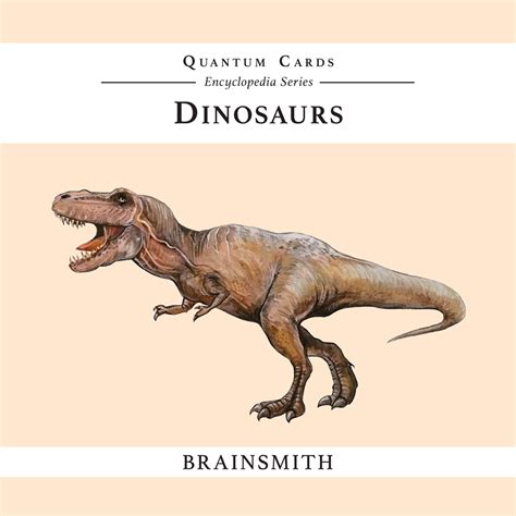 Dinosaurs Flashcards For Kids Quantum Cards By Brainsmith