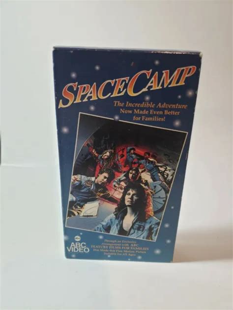 Space Camp Vhs Kate Capshaw Vestron Video Release 1986 8 00 Picclick