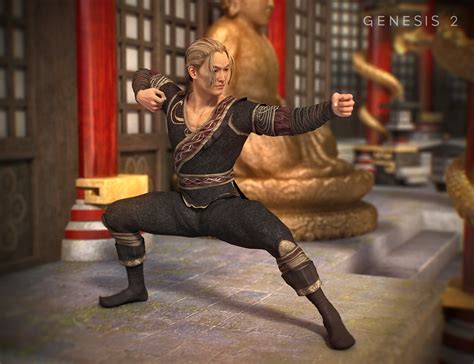 Wukong Outfit Textures Daz 3d