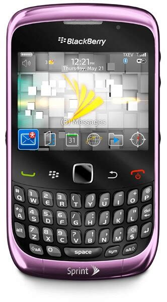Sprint Announces The Blackberry Curve 3g Crackberry