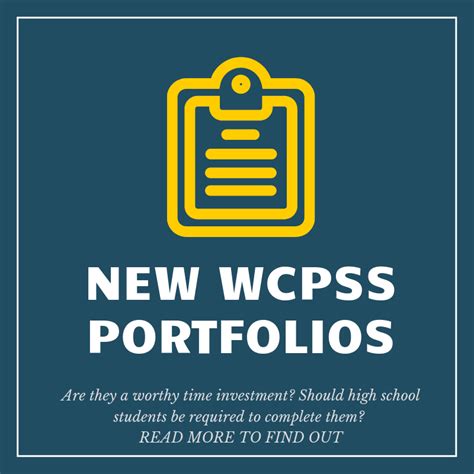 Are Wcpss Student Portfolios Necessary Enloe Eagles Eye