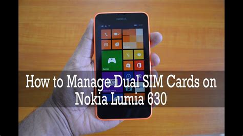 Nokia 216 features and specifications include 16 gb ram, 16 gb rom, 1020 mah battery, 0.3 video zoom, real time video streaming, youtube browsing and video streaming, alarm clock with ringtones, calculator, calendar. How to manage Dual SIM card on Nokia Lumia 630 - YouTube