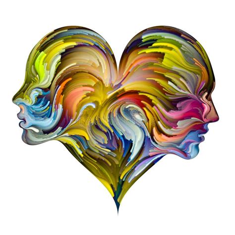 Colorful Heart Abstraction Stock Illustration Illustration Of Creative