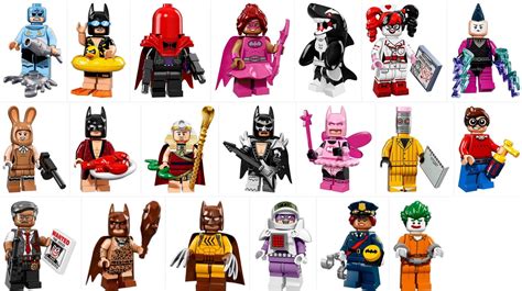 Lego 71017 Collectible Batman Movie Minifigures Officially Revealed