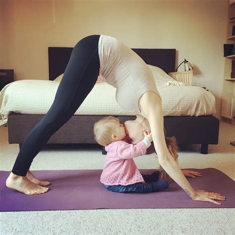 Mama And Baby Yoga Routine How To Stay Fit As A New Mom