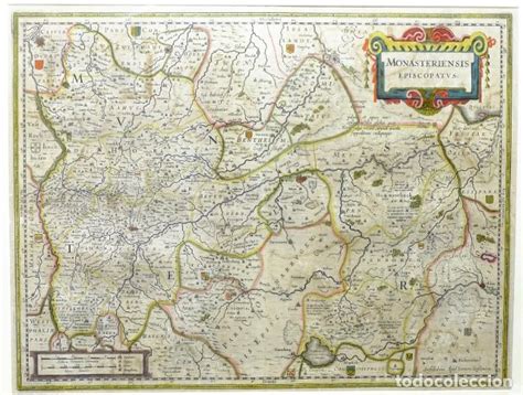 1641 Mapa Original De Janssoniusmercator M Comprar Cartografía