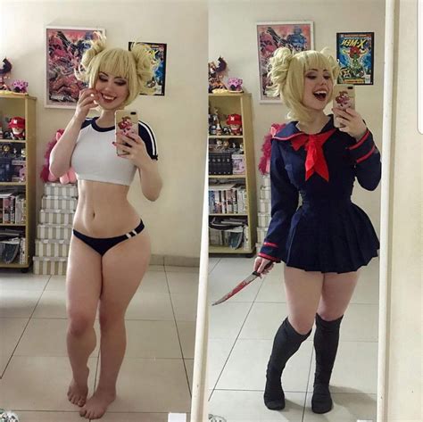 Himiko Toga Cosplay By Fe Galvão Cosplay Outfits Cute Cosplay Sexy