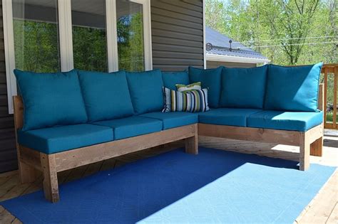 How To Build Your Own Outdoor Sectional Diy Outdoor Sofa Made With