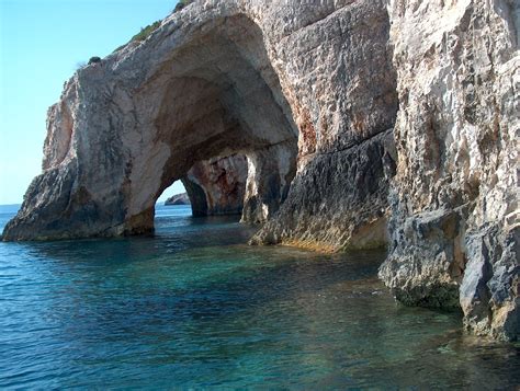 Blue Caves Zakynthos Photo From Blue Caves In Zakynthos