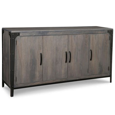 Portland Wide Sideboard Large Cabinet With Doors I Home Envy