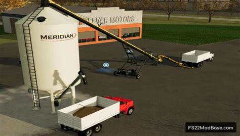 Meridian Grain Bin Farming Simulator 22 Mod LS22 Mod FS22 Mod