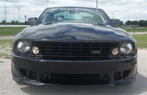 Black 2007 Saleen S281 SC Ford Mustang Coupe