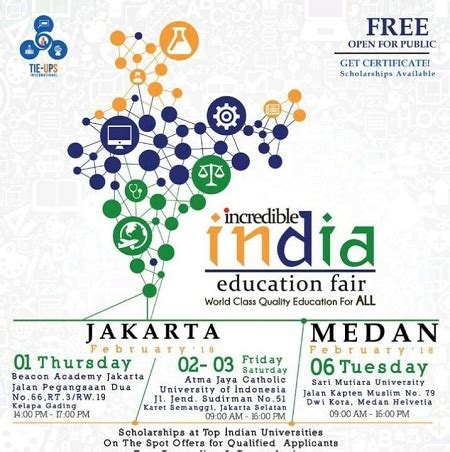 Our annual signature event, penang international science fair (pisf), is back by popular demand. Incredible India Education Fair 2018 - KabarKampus.com