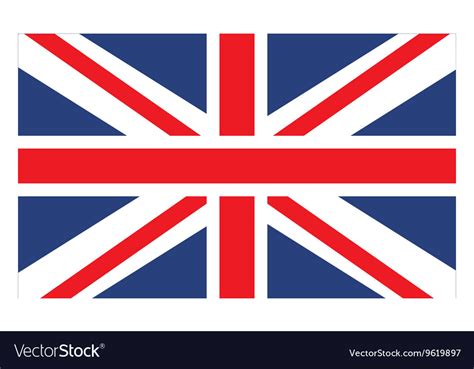 George's cross is in the canton, whose top left corner is defaced with an image of a pine. England flag isolated icon design Royalty Free Vector Image