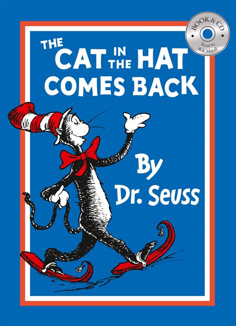 Dr Seuss The Cat In The Hat Comes Back Book And Cd Dr Seuss