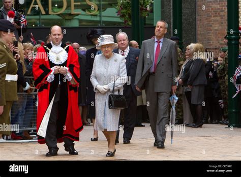The Queens Diamond Jubilee Visit To Bromley In Kent Stock Photo Alamy