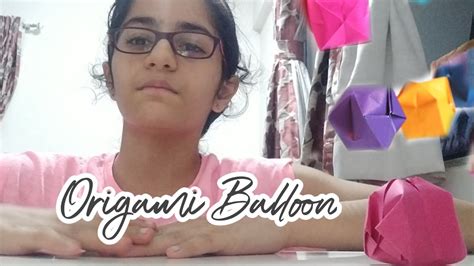 5 Minute Craft Easy Origami Balloon Youtube