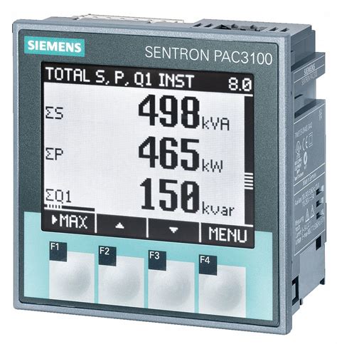 Siemens Power Meter 110250v Dc 120240v Ac Input Voltage 3 Phase 1