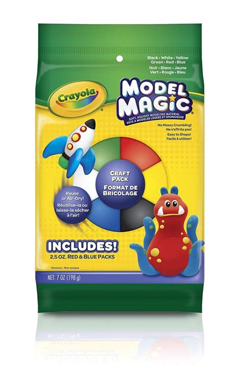 Model Magic Craft Pack With 6 Clrs 2 6 12 Cs Awesome Toys Ts