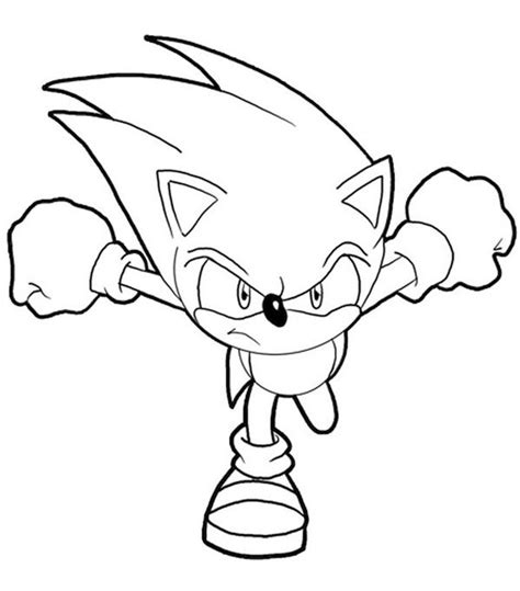 Get 21 Dibujos De Super Sonic Para Colorear E Imprimir Images