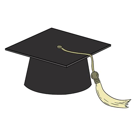 Graduation Cap Drawing