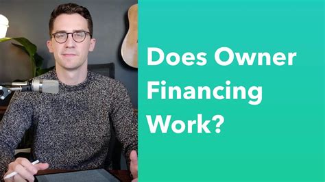 Is Owner Financing A Good Idea Pros And Cons Youtube