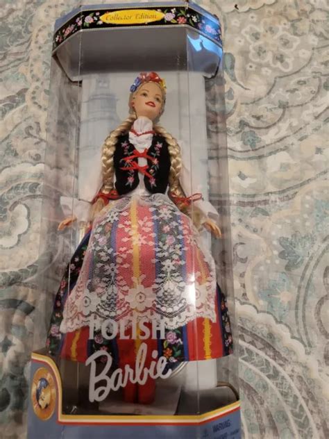 Barbie Doll 1997 Polish Collector Edition Dolls Of The World Mattel 18560 Nrfb 2540 Picclick