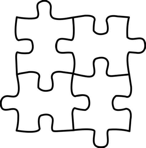 Free Puzzle Piece Outline Download Free Puzzle Piece Outline Png