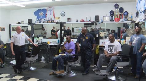 One Year After Creation Cops And Barbers Initiative Making A Difference