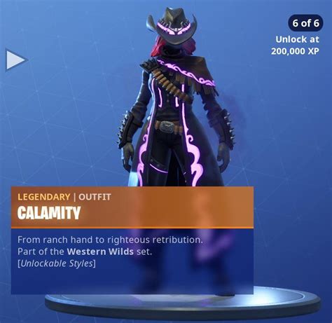 Fortnites New Calamity Skin Challenge Guide And Customization Options