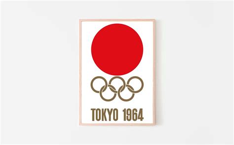 Tokyo 1964 Olympic Poster Yusaku Kamekuras Etsy