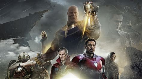 Download Wallpaper 1920x1080 Avengers Infinity War 2018 Movie Poster