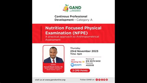 Nutrition Focused Physical Examination A Practical Approach To