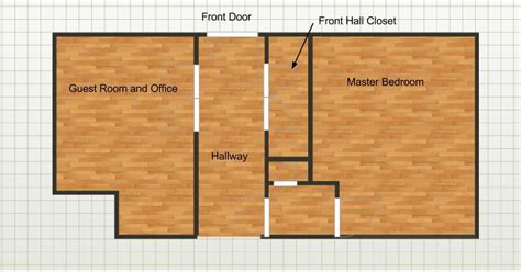 Front Hallway Floor Plan After Renovations Hallway
