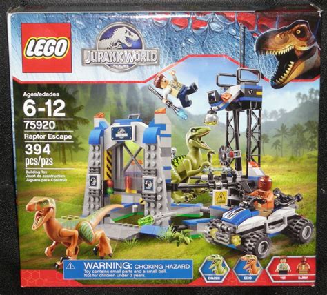 Lego Jurassic World Raptor Escape 75920 For Sale Online Ebay Lego Jurassic World