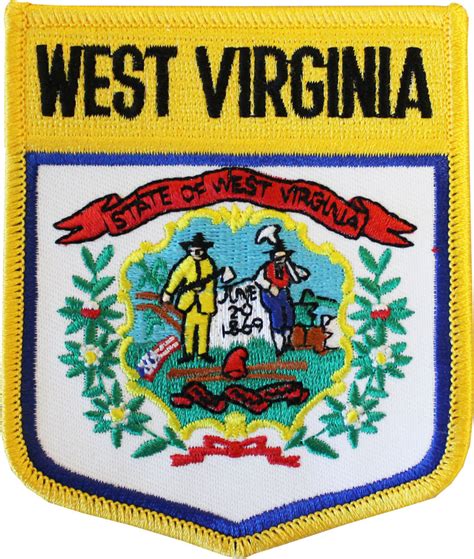 Buy West Virginia Shield Patch Flagline