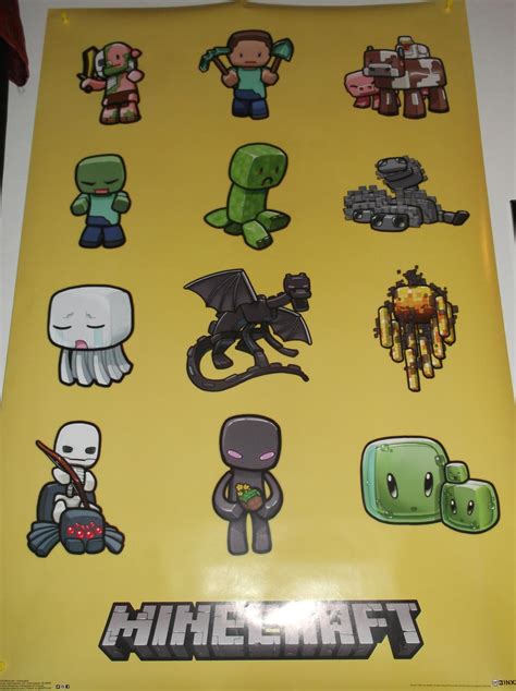 Minecraft Chibi Poster By Amaihana Ozahi On Deviantart