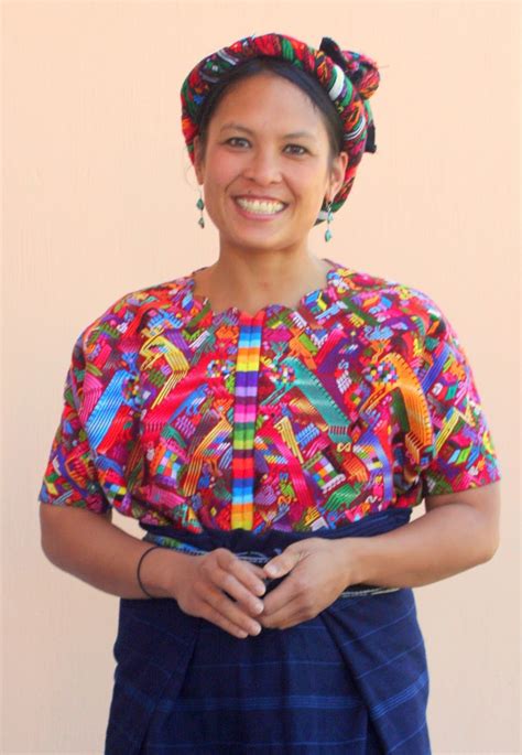 Mujer Traje Tipico De Guatemala Vn