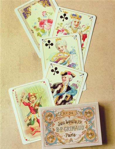 French Playing Cards Antique Reproduction