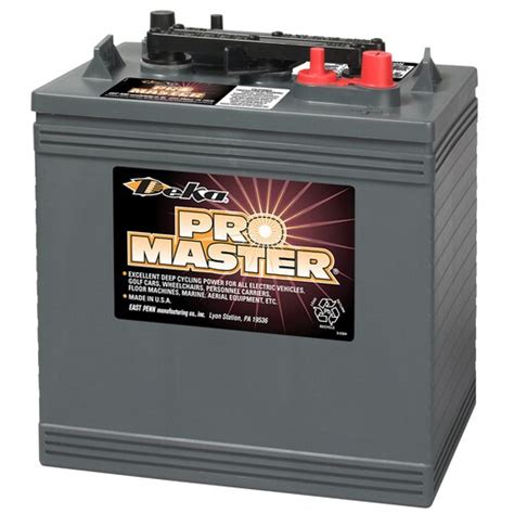 Deka 6 Volt 448 Amp Golf Cart Battery In The Power Equipment Batteries