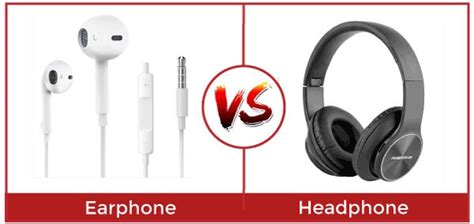 Difference Between Earphone And Headphone Javatpoint