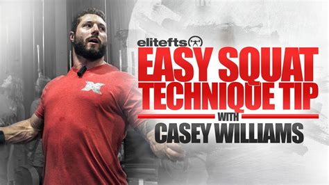 Casey Williams Coaches The Squat Youtube