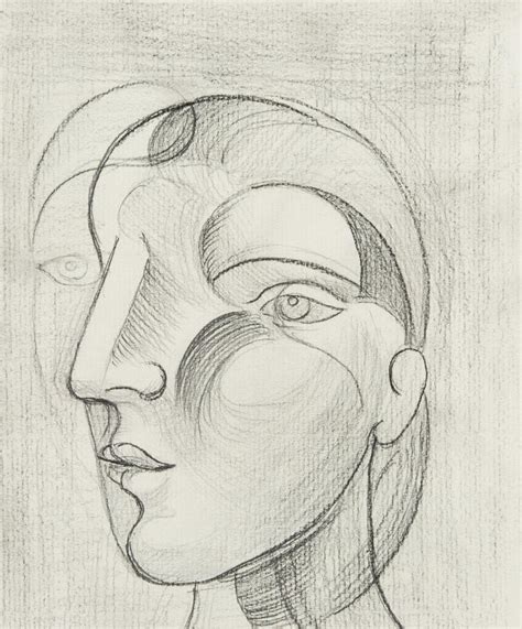 Sold Price Picasso 1881 1973 Sketch Pencil On Paper Cubist February 4 0118 200 Pm Est