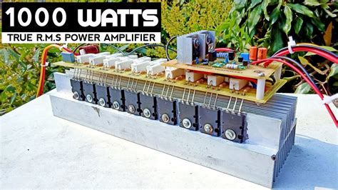 1000w Mono Power Amplifier Youtube